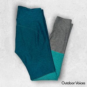 Outdoor Voices 7/8 Colorblock Leggings